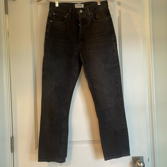 RILEY HIGH RISE STRAIGHT CROP in Crushed - Picture 5 of 8